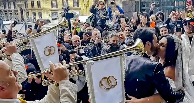 Nozze trash a Napoli, indaga la Procura