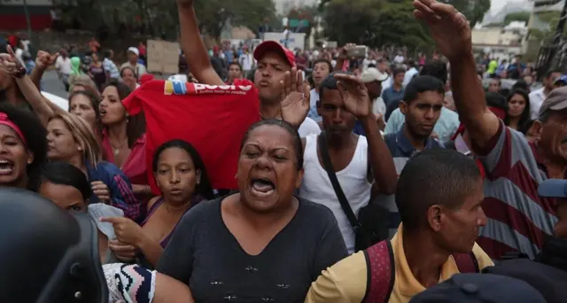 In piazza a Caracas sostenitori Guaidò
