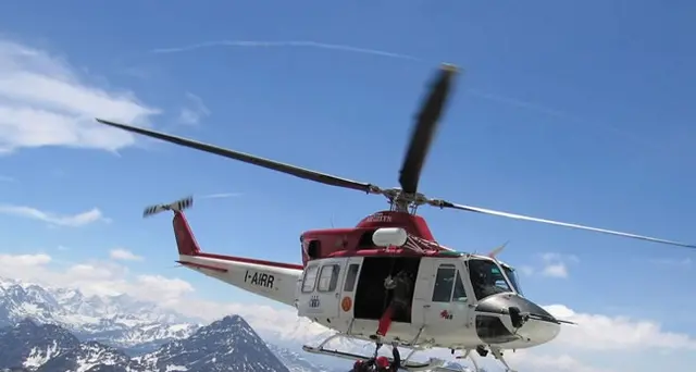 Ultraleggero precipita in Valle d'Aosta