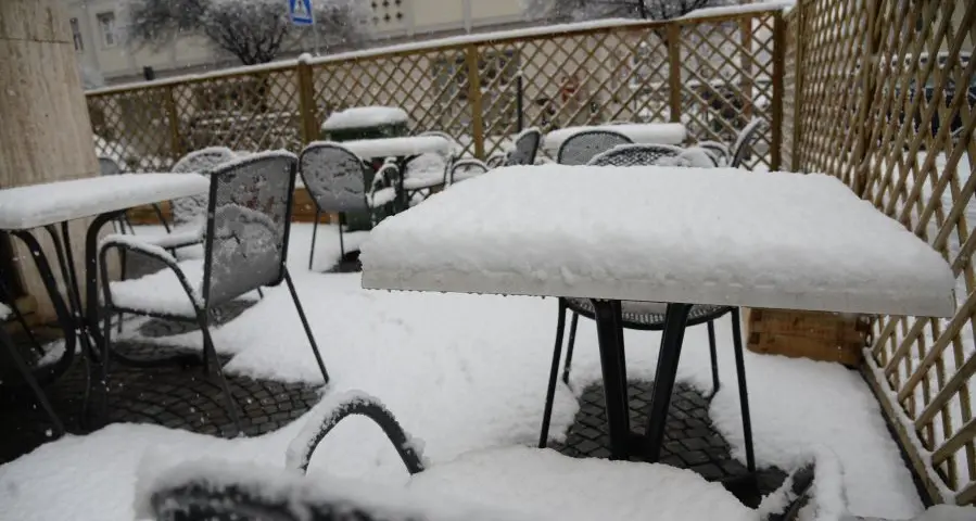 Pazza primavera, giovedì neve sopra i mille metri
