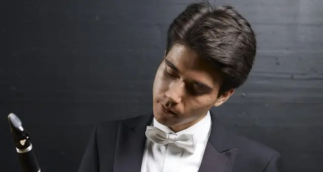 Clarinettista romano sul podio 'Nielsen'