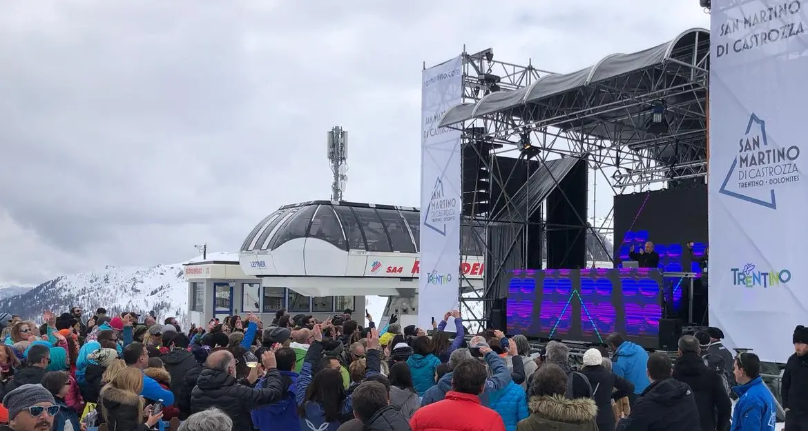 In 1500 per Giorgio Moroder all'Alpe Tognola