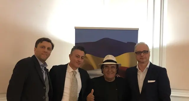 Al Bano incontra l'ambasciatore ucraino