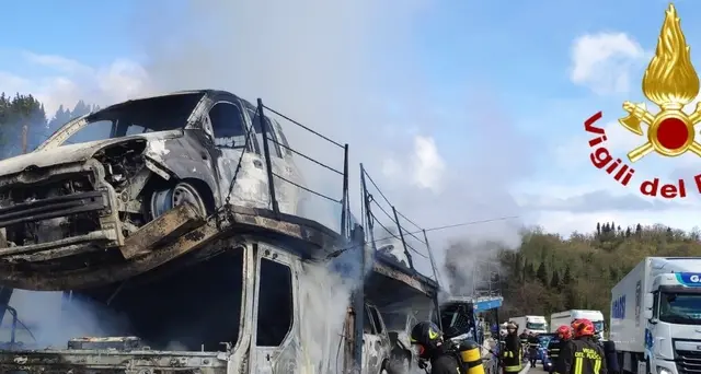 A1 bloccata a Barberino verso Firenze