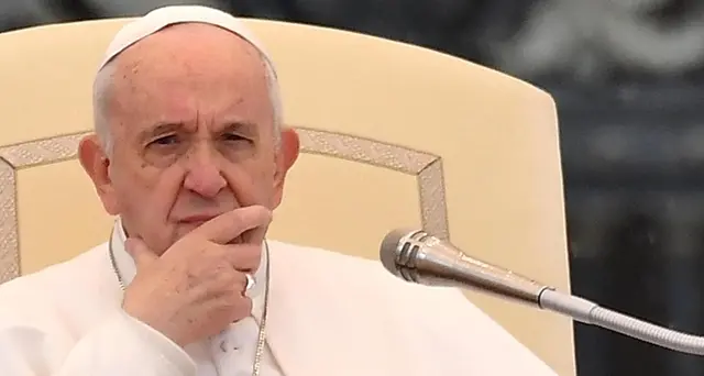 Papa a S.Pietro, messa Domenica Palme