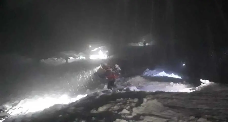 Salvi per miracolo 4 scialpinisti bloccati dalla tempesta di neve