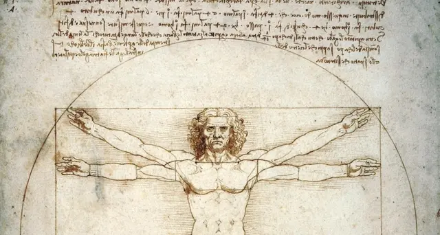 L'Uomo Vitruviano, modello del mondo