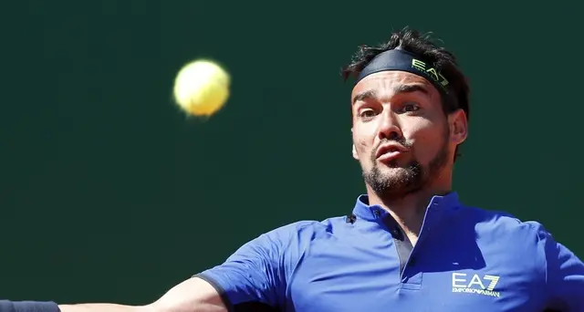 Forfait Simon, Fognini agli ottavi