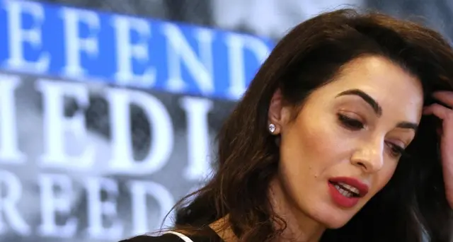 Amal Clooney, punire stupri di guerra