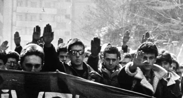 Imbrattata scritta per Ramellia a Milano