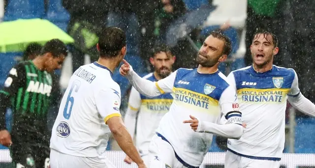 2-2 col Sassuolo, Frosinone in serie B