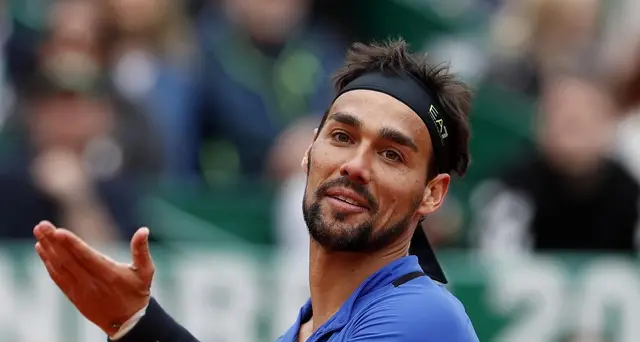 Fognini al 2/o turno, Cecchinato out