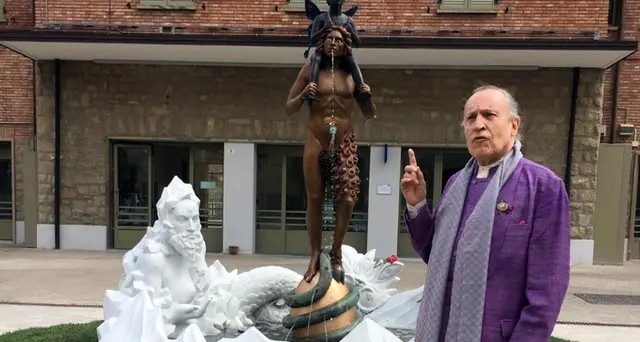 Letame sulla fontana della discordia