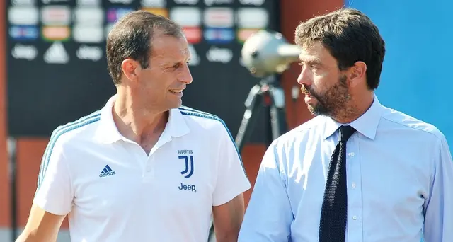 Allegri \"Senza società non si vince\"