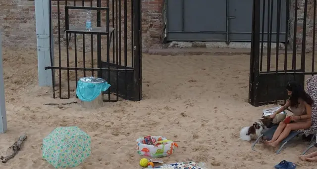 Lituania, la spiaggia in un interno