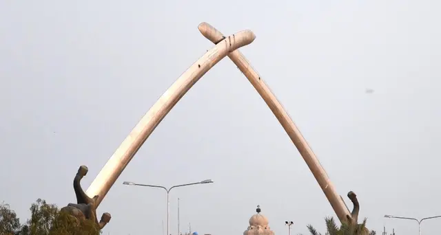 Razzo Katiuscia su Zona Verde di Baghdad
