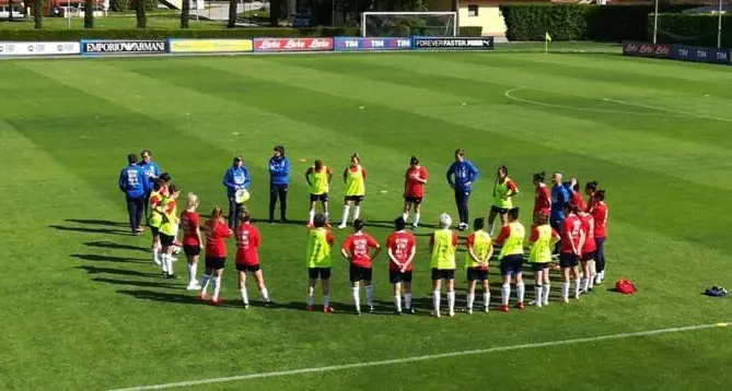 Le Azzurre preparano il Mondiale in val Pusteria