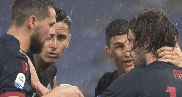 Lazio-Bologna 3-3, rossoblù salvi