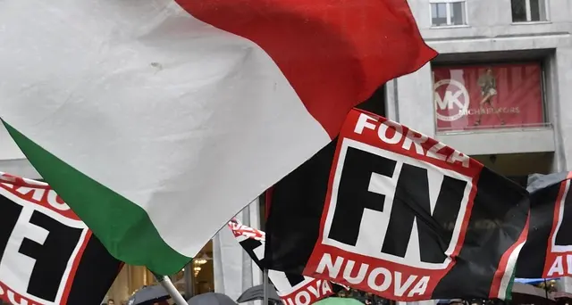 Fn annuncia sit-in, fermato Fiore