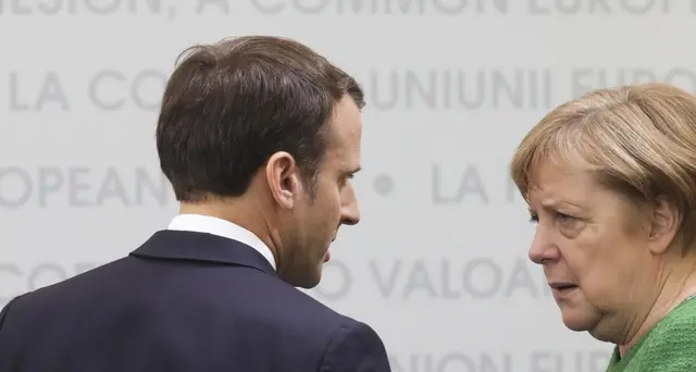 Telefonata Macron-Merkel dopo il voto