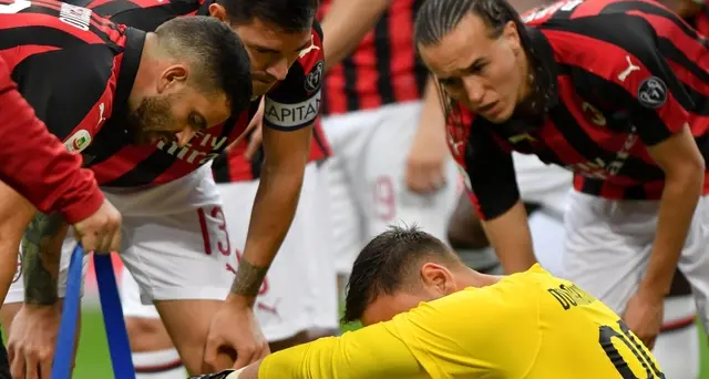 Lesione muscolare per Donnarumma