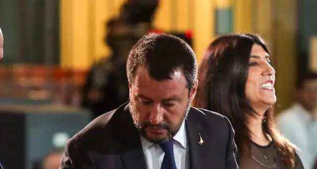 Incontro Conte-Salvini a palazzo Chigi