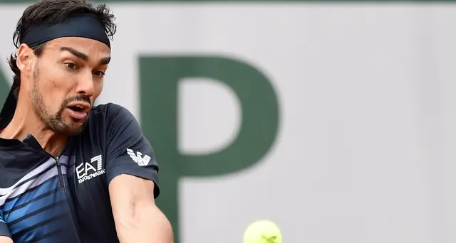 Roland Garros: Fognini al terzo turno