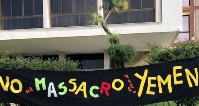 Nave saudita a Cagliari, \"bombe a Yemen\"