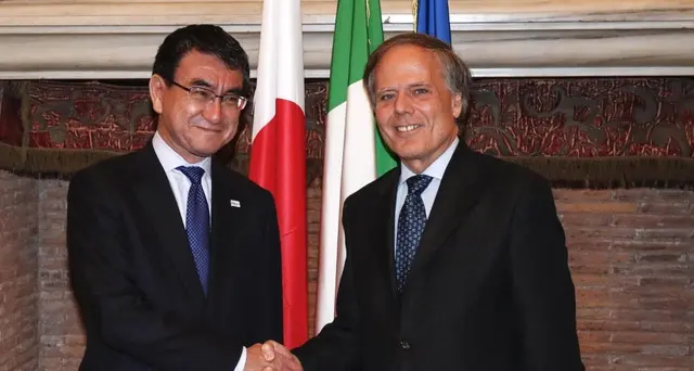 Ministro Moavero in visita a Tokyo