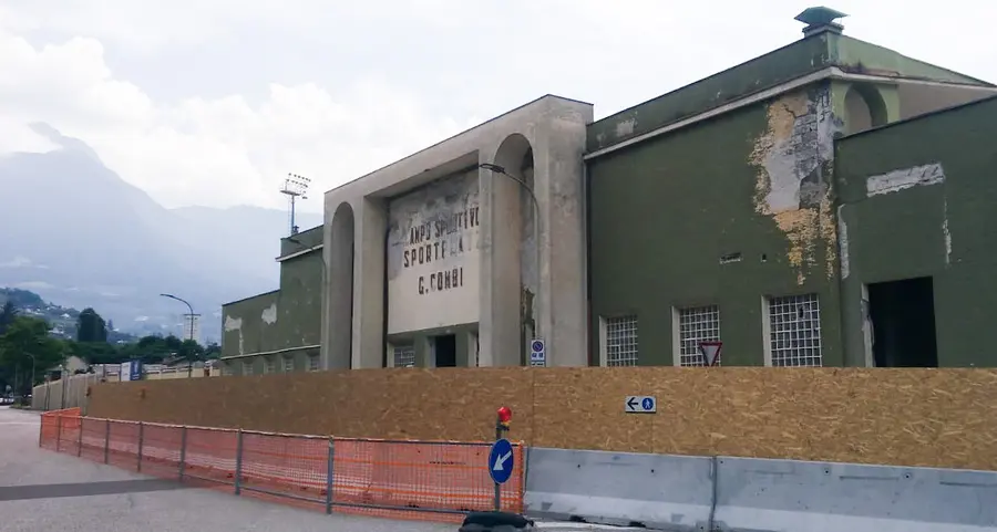 Al Combi si inizia a scavare Entro l’anno tribuna rifatta