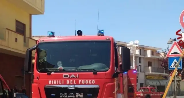 Incendio in villetta, morti due anziani