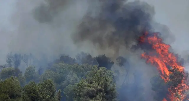 Enorme incendio in Catalogna