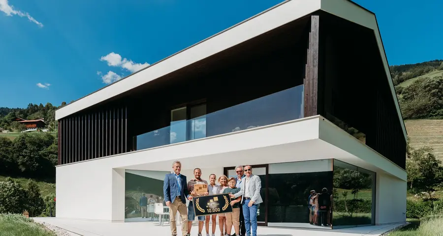 La Casaclima numero 10 mila è stata certificata a Laion