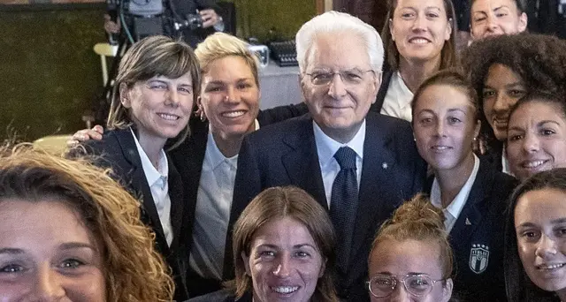 Mattarella riceve Nazionale femminile