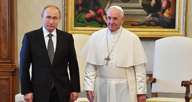 Putin al Papa, grazie per le sue parole