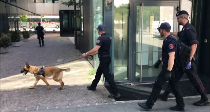 Bolzano, controlli straordinari dei carabinieri con i cani antidroga