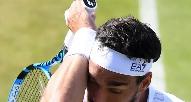 'Maledetti inglesi',Fognini ko s'infuria