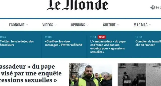 S.Sede revoca immunità nunzio Francia