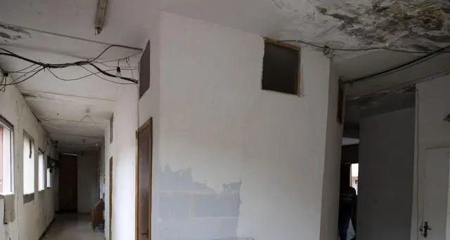 Intervento di sgombero in palazzo a Roma