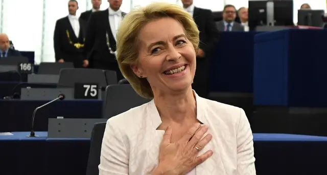 Voti M5S determinanti per von der Leyen