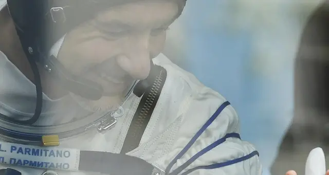 Luca Parmitano è nella Stazione Spaziale