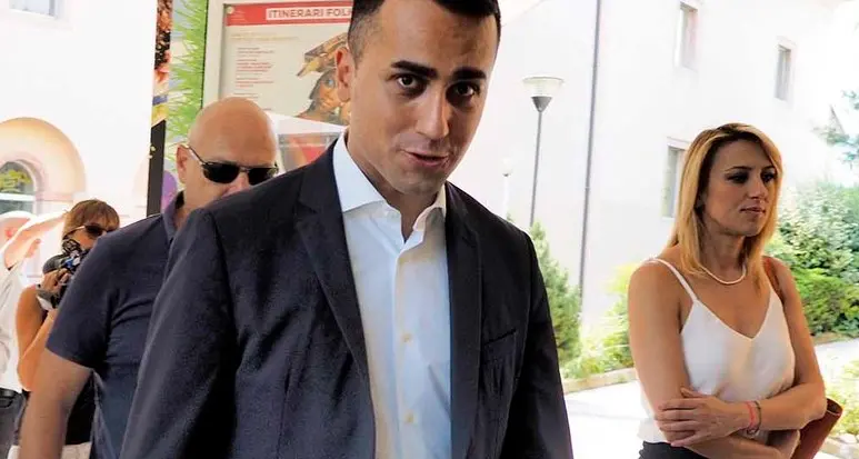 Di Maio ieri a Trento: «Avanti col governo»