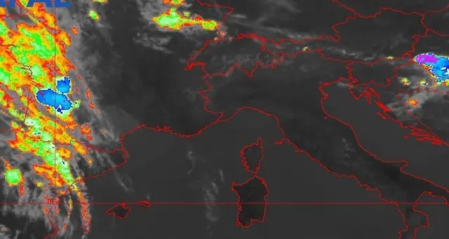 Allerta temporali domani in Liguria
