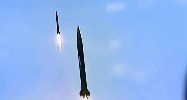 Lancio di proiettili da Pyongyang
