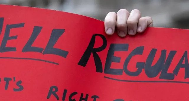 Trump a Dayton tra le proteste