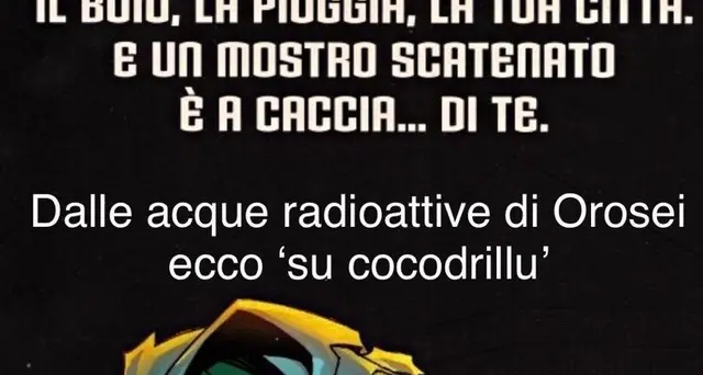 Ironia sui social per il caimano sparito
