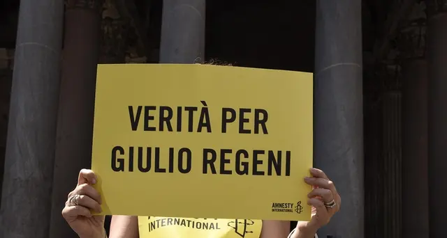Amnesty ricorda Giulio Regeni