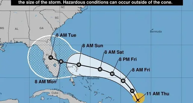 Trump, emergenza in Florida per Dorian