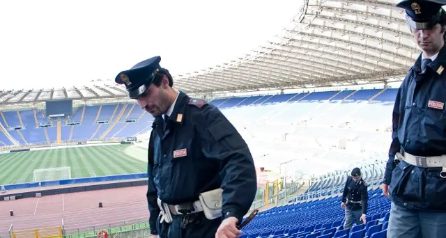 1.500 agenti per derby Lazio-Roma
