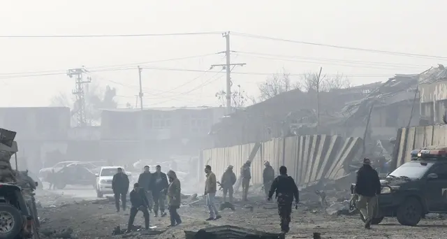 Esplosione in zona internazionale Kabul